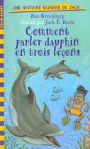 Couverture du livre « Comment parler dauphin en trois lecons » de Dan Greenburg aux éditions Gallimard-jeunesse