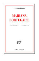 Couverture du livre « Mariana, Portugaise » de Guy Goffette aux éditions Gallimard