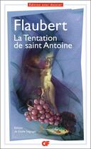 Couverture du livre « La tentation de Saint Antoine » de Gustave Flaubert aux éditions Flammarion