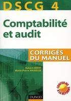 Couverture du livre « Comptabilité et audit » de Obert et Mairesse aux éditions Dunod