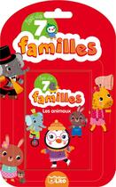 Couverture du livre « Jeux 7 familles les animaux » de  aux éditions Lito