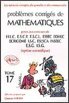 Couverture du livre « Mathematiques hec 1995 - tome 17 (option scientifique) » de Leboeuf/Guegand aux éditions Ellipses