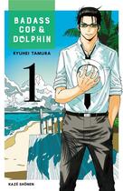Couverture du livre « Badass cop & dolphin Tome 1 » de Ryuhei Tamura aux éditions Crunchyroll