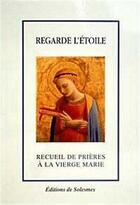 Couverture du livre « Regarde l'etoile » de Guy Frenod aux éditions Solesmes