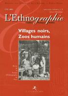 Couverture du livre « Villages noirs, zoos humains » de Garrigues/Levy aux éditions L'entretemps