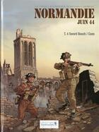 Couverture du livre « Normandie juin 44 T.4 ; Sword Beach / Caen » de Isabelle Bournier et Jean-Blaise Djian et Bruno Marivain aux éditions Vagabondages