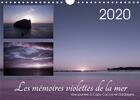 Couverture du livre « Les mémoires violettes de la mer (édition 2020) » de Www.Card Pho aux éditions Calvendo