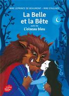 Couverture du livre « La Belle et la Bête ; l'oiseau bleu » de Madame D'Aulnoy et Madame Leprince De Beaumont et Anja Klauss aux éditions Le Livre De Poche Jeunesse