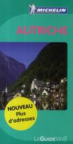 Couverture du livre « Le guide vert ; Autriche (édition 2011) » de Collectif Michelin aux éditions Michelin