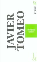 Couverture du livre « Monstre aimé » de Javier Tomeo aux éditions Christian Bourgois