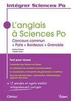 Couverture du livre « L'anglais ; concours sciences po » de Sophie Chapuis et Cristelle Terroni aux éditions Vuibert