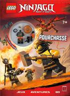 Couverture du livre « Lego Ninjago - masters of Spinjitzu ; pourchassé » de  aux éditions Carabas