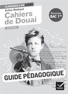 Couverture du livre « Cahiers de douai (bac 2024) - guide pedagogique » de Couprie/Faerber aux éditions Hatier