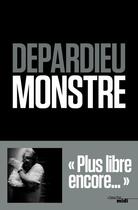 Couverture du livre « Monstre » de Gerard Depardieu aux éditions Cherche Midi
