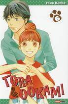 Couverture du livre « Tora et Ookami Tome 6 » de Yoko Kamio aux éditions Panini