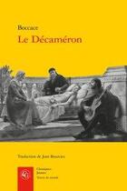 Couverture du livre « Le Décameron » de Boccace Jean aux éditions Classiques Garnier