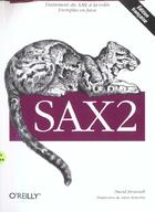 Couverture du livre « Sax 2 » de David Brownell aux éditions O Reilly France