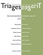 Couverture du livre « Triages anthologie vol. i (2015) » de  aux éditions Tarabuste