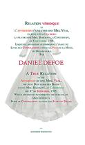 Couverture du livre « Relation véridique de l'apparition d'une certaine Mrs Veal » de Daniel Defoe aux éditions Alidades