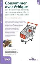 Couverture du livre « Consommer avec éthique » de Pierre Pradervand aux éditions Jouvence