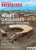 Couverture du livre « Dossiers d'archeologie n 410 - les villes gauloises - mars/avril 2022 » de  aux éditions Faton Revue