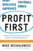 Couverture du livre « PROFIT FIRST » de Mike Michalowicz aux éditions Portfolio