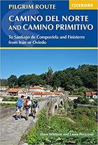 Couverture du livre « The camino del norte and camino primitivo » de Dave Whitson / Laura aux éditions Cicerone Press