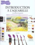 Couverture du livre « Introduction A L'Aquarelle » de Ray Smith aux éditions Dessain Et Tolra