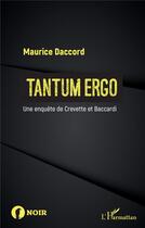 Couverture du livre « TANTUM ERGO » de Maurice Daccord aux éditions L'harmattan
