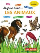 Couverture du livre « Je joue avec les animaux » de  aux éditions Faton Jeunesse