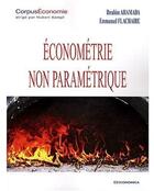 Couverture du livre « Économétrie non-paramétrique » de Ibrahim Ahamada aux éditions Economica