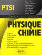 Couverture du livre « Physique-chimie ptsi » de Thierry Finot aux éditions Ellipses