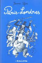 Couverture du livre « Paris-Londres » de Joann Sfar aux éditions L'association