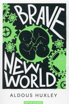 Couverture du livre « Brave new world » de Aldous Huxley aux éditions Belin Education