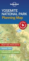 Couverture du livre « Yosemite national park planning map - 1ed -anglais- » de  aux éditions Lonely Planet France