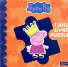 Couverture du livre « Peppa pig- mon joli livre puzzle » de  aux éditions Hachette Jeunesse
