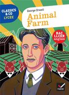 Couverture du livre « Animal farm » de George Orwell aux éditions Hatier