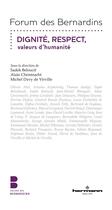 Couverture du livre « Dignité, Respect, valeurs d'humanité » de Beloucif Sadek aux éditions Hermann