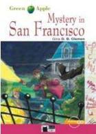 Couverture du livre « Mystery in san francisco + cd a2 step 1 (green apple) » de  aux éditions Cideb Black Cat