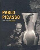 Couverture du livre « Pablo picasso ceramics » de Eliens Titus M aux éditions Waanders