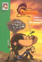 Couverture du livre « Chasseurs de dragons 01 - zoria, la terreur des dragons » de Philippe Randol aux éditions Hachette Jeunesse