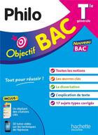 Couverture du livre « Objectif bac : Spécialité Philosophie ; Terminale » de Florianne Chamama et Pierre Campos et Anne-Gaelle Poirier aux éditions Hachette Education