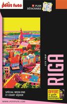 Couverture du livre « GUIDE PETIT FUTE ; CITY TRIP : Riga » de Collectif Petit Fute aux éditions Le Petit Fute