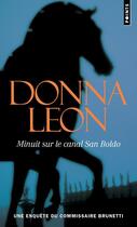 Couverture du livre « Minuit sur le canal San Boldo » de Donna Leon aux éditions Points