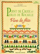 Couverture du livre « Point de croix et perles de rocaille » de Burkhardt/Fouriscot/ aux éditions Editions Carpentier