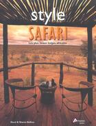 Couverture du livre « Style Safari » de Balfour aux éditions Proxima