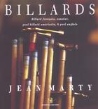 Couverture du livre « Billard » de Jean Marty aux éditions Garde Temps