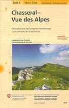 Couverture du livre « Chasseral-vue des alpes indechirable et resistante eau » de  aux éditions Ofts