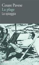 Couverture du livre « La plage / la spiaggia » de Cesare Pavese aux éditions Folio