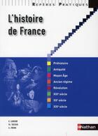 Couverture du livre « L'histoire de France » de Gerard Labrune et Philippe Toutain aux éditions Nathan